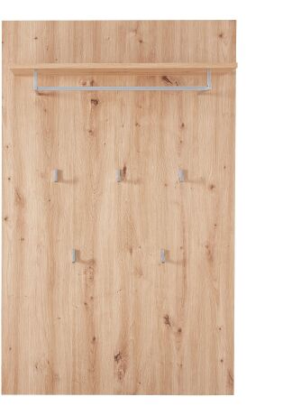 Předsíňový nábytek SUN black_ závěsný šatní panel 30 H3 HS 40_ rozměry_ š/v/h 84/135/27 cm_ čelní pohled_ obr. 11