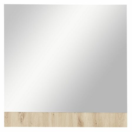 Předsíňový nábytek SUN black_ závěsné zrcadlo 30 H3 HS 50_ rozměry_ š/v/h 84/84/2 cm_ čelní pohled_ obr. 13
