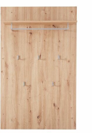 Předsíňový nábytek SUN white_ závěsný šatní panel 30 H3 HW 40_ rozměry š/v/h_ 84/135/27 cm_ čelní pohled_ obr. 11