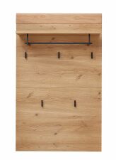 Předsíňový nábytek SYLT_ závěsný šatní panel 62 05 HU 40_ š/v/h  75/ 120/ 30 cm_ čelní pohled_ obr. 10