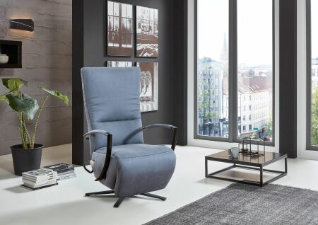 Relaxační křeslo AROLLA Style_ varianta 1222-2M s motorovým polohováním_ v látce Bingo frost grey_ obr. 8