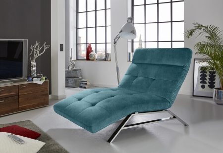 Relaxační lehátko RIMOLA 2.0 MAXI s motorovým polohováním_ plocha na ležení 120 x 198 cm_ v látce Matrix petrol (skup. 6)_ obr. 2