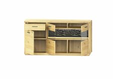 Nábytek do obývacího pokoje ALGARVE_ sideboard 46 16 HH 20_ rozměry š/v/h_ 166/88/45 cm_ volitelné LED osvětlení_ otevřený_ obr. 12