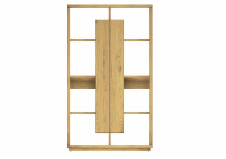 Nábytek do obývacího pokoje ALGARVE_ dělící stěna prostoru 46 16 HH 28_ rozměry š/v/h_ 90/155/43 cm_ volitelné LED osvětlení_ zadní strana_ čelní pohled_ obr. 13