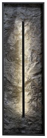 Nábytek do obývacího pokoje ALGARVE_ závěsný stěnový panel 46 16 HH 43_ rozměry š/v/h_ 50/155/8 cm_ volitelné LED osvětlení_ obr. 9
