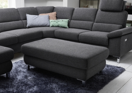 Sedac souprava SAMANTHA 1002_detail taburetu_v ltce Cinema grey-black_obr. 36