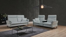 Sedací souprava SEVILLA 3620_ sestava 3sed + 1sed s podr. vlevo + mezilehlý prvek + 1sed s podr. vpravo_ v látce Easy Care light blue_ obr. 3 Sedací souprava SEVILLA 3620_ sestava 3sed + 1sed s podr. vlevo + mezilehlý prvek + 1sed s podr. vpravo_ v látce Easy Care light blue_ obr. 3