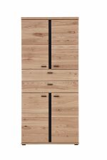 Nábytek do pracovny a kanceláře ATLANTA_ kancelářská skříňka 5X 02 HU 02_ rozměry š/v/h_ 90/203/38 cm_ čelní pohled_ obr. 7 Nábytek do pracovny a kanceláře ATLANTA_ kancelářská skříňka 5X 02 HU 02_ rozměry š/v/h_ 90/203/38 cm_ čelní pohled_ obr. 7