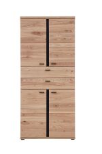 Nábytek do pracovny a kanceláře ATLANTA_ kancelářská skříňka 5X 02 HU 02_ rozměry š/v/h_ 90/203/38 cm_ čelní pohled_ obr. 10 Nábytek do pracovny a kanceláře ATLANTA_ kancelářská skříňka 5X 02 HU 02_ rozměry š/v/h_ 90/203/38 cm_ čelní pohled_ obr. 10