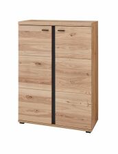 Nábytek do pracovny a kanceláře ATLANTA_ kancelářská skříňka 5X 02 HU 12_ rozměry š/v/h_ 90/124/38 cm_ boční pohled_ obr. 18 Nábytek do pracovny a kanceláře ATLANTA_ kancelářská skříňka 5X 02 HU 12_ rozměry š/v/h_ 90/124/38 cm_ boční pohled_ obr. 18