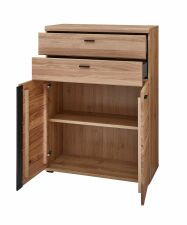 Nábytek do pracovny a kanceláře ATLANTA_ kancelářská skříňka 5X 02 HU 12_ rozměry š/v/h_ 90/124/38 cm_ boční pohled_ otevřená_ obr. 23 Nábytek do pracovny a kanceláře ATLANTA_ kancelářská skříňka 5X 02 HU 12_ rozměry š/v/h_ 90/124/38 cm_ boční pohled_ otevřená_ obr. 23