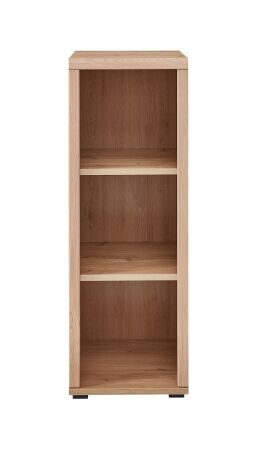 Nábytek do pracovny a kanceláře ATLANTA_ regál 5X 02 HU 13_ rozměry š/v/h_ 44/124/38 cm_ čelní pohled_ obr. 24