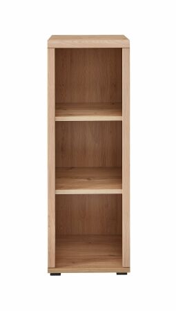 Nábytek do pracovny a kanceláře ATLANTA_ regál 5X 02 HU 13_ rozměry š/v/h_ 44/124/38 cm_ čelní pohled_ obr. 11