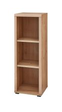 Nábytek do pracovny a kanceláře ATLANTA_ regál 5X 02 HU 13_ rozměry š/v/h_ 44/124/38 cm_ šikmý pohled_ obr. 25 Nábytek do pracovny a kanceláře ATLANTA_ regál 5X 02 HU 13_ rozměry š/v/h_ 44/124/38 cm_ šikmý pohled_ obr. 25