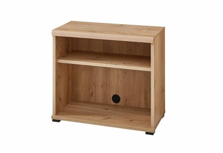 Nábytek do pracovny a kanceláře ATLANTA_ regál 5X 02 HU 22_ rozměry š/v/h_ 77/67/38 cm_ šikmý pohled_ obr. 17