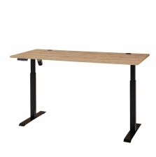 Nábytek do pracovny a kanceláře ATLANTA_ psací stůl 5X 02 HU 27_ rozměry š/v/h_ 160/72/77 cm_ s výškově nastavitelnou pracovní deskou stolu od 64 cm do 129 cm, včetně motoru s paměťovou funkcí_ ve fázi polohování_ obr. 33 Nábytek do pracovny a kanceláře ATLANTA_ psací stůl 5X 02 HU 27_ rozměry š/v/h_ 160/72/77 cm_ s výškově nastavitelnou pracovní deskou stolu od 64 cm do 129 cm, včetně motoru s paměťovou funkcí_ ve fázi polohování_ obr. 33