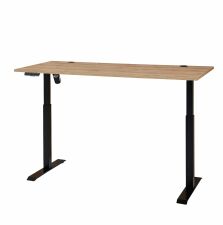 Nábytek do pracovny a kanceláře ATLANTA_ psací stůl 5X 02 HU 27_ rozměry š/v/h_ 160/72/77 cm_ s výškově nastavitelnou pracovní deskou stolu od 64 cm do 129 cm, včetně motoru s paměťovou funkcí_ ve fázi polohování_ obr. 34 Nábytek do pracovny a kanceláře ATLANTA_ psací stůl 5X 02 HU 27_ rozměry š/v/h_ 160/72/77 cm_ s výškově nastavitelnou pracovní deskou stolu od 64 cm do 129 cm, včetně motoru s paměťovou funkcí_ ve fázi polohování_ obr. 34