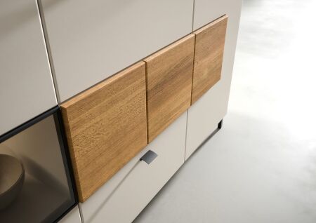 Nábytek do obývacího pokoje SORENTO_ detail předních ploch_ obr. 3