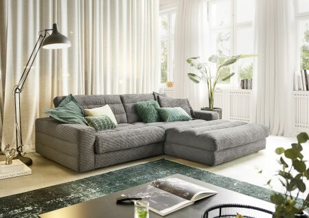 Sedac souprava STRADO_ sestava 1,5AL-LAR gro long_ v ltce Cord dark grey_ obr. 4