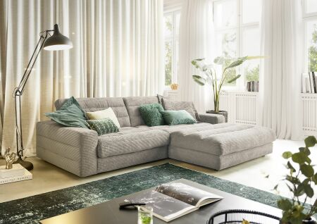 Sedací souprava STRADO_ sestava 1,5AL-LAR groß long_ v látce Cord taupe_ obr. 6