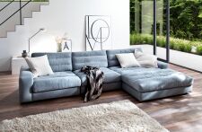 Sedací souprava STRADO_ sestava 1,5ALmed-1,5oAmed-LAR long groß_ v látce Trend light blue_ obr. 8 Sedací souprava STRADO_ sestava 1,5ALmed-1,5oAmed-LAR long groß_ v látce Trend light blue_ obr. 8