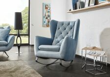Sedací souprava SUSSEX_ houpací křeslo_ v látce Velvet light-blue_ obr. 31 Sedací souprava SUSSEX_ houpací křeslo_ v látce Velvet light-blue_ obr. 31