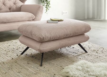 Sedací souprava SUSSEX_ taburet obdélníkový medium_ v látce Cord rosa_ obr. 2