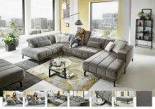 Sedací souprava TANJA_ sestava 1XKOGLSTKV_2,5ELKVVZMO_CanGXRKV_ v látce Salsa grey_ foto s náhledy_ obr. 1 Sedací souprava TANJA_ sestava 1XKOGLSTKV_2,5ELKVVZMO_CanGXRKV_ v látce Salsa grey_ foto s náhledy_ obr. 1