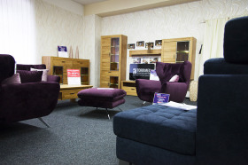 Showroom s velkým výběrem sedaček a ostatního nábytku, Torrimex Plzeň